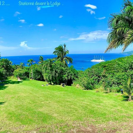 Lodge Colibris: Panoramic Sea and Mountain Views near Caribbean Beach Le Carbet Exterior photo